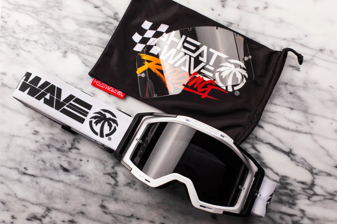 MXG-250 Motosport Goggle: Billboard Icon White