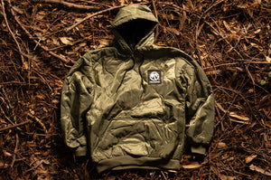 Heat Wave Woobie Hoody: OD Green