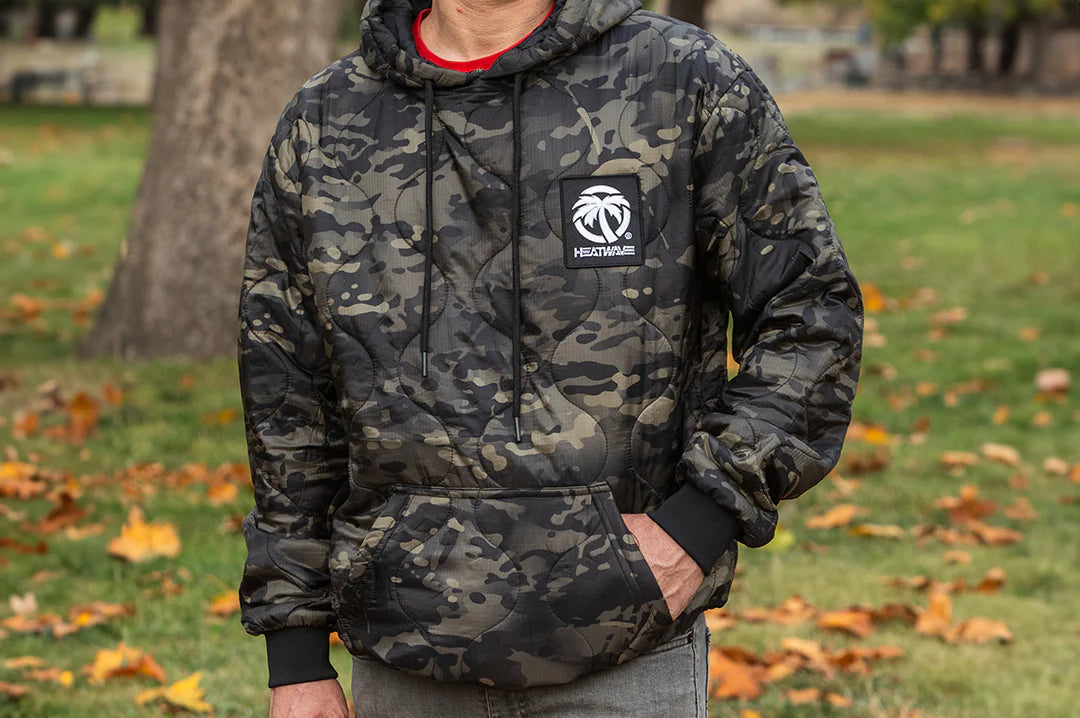 Heat Wave Woobie Hoody Midnight Multicam Heat Wave Visual Australia