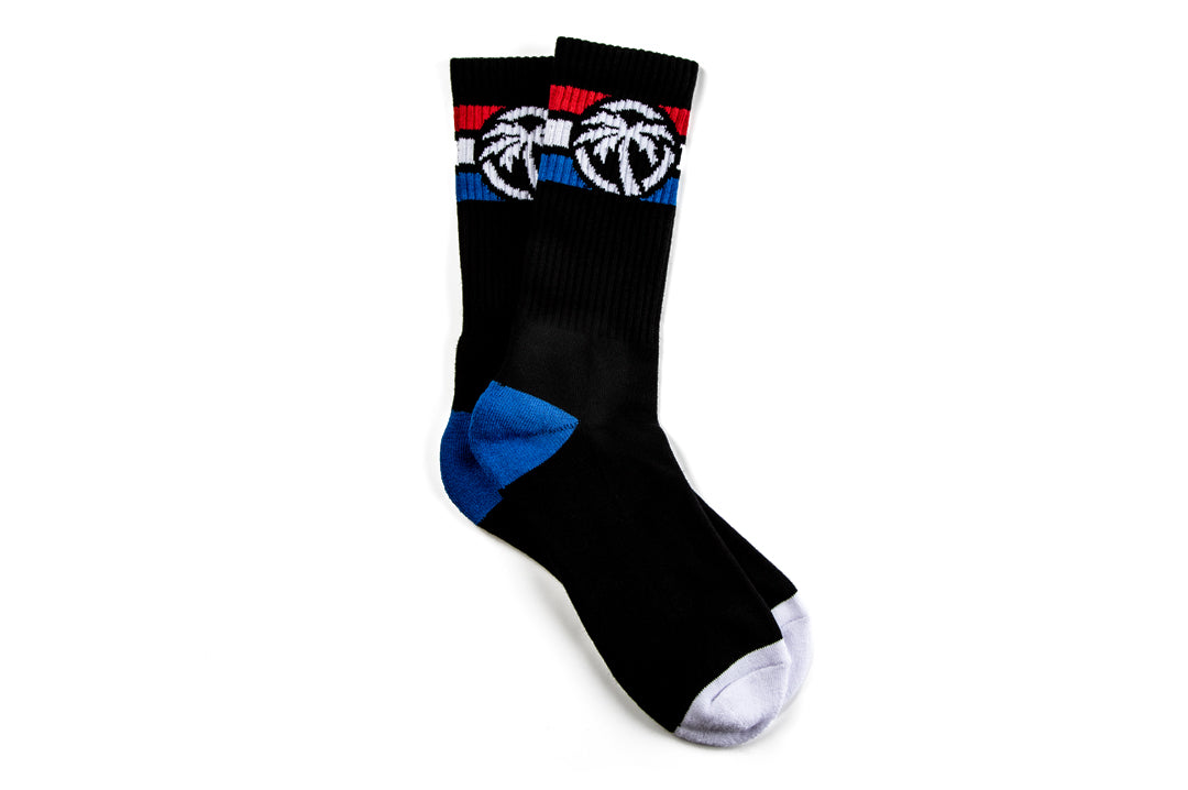 HWV SOCKS 4 SPEED:: Red White Blue