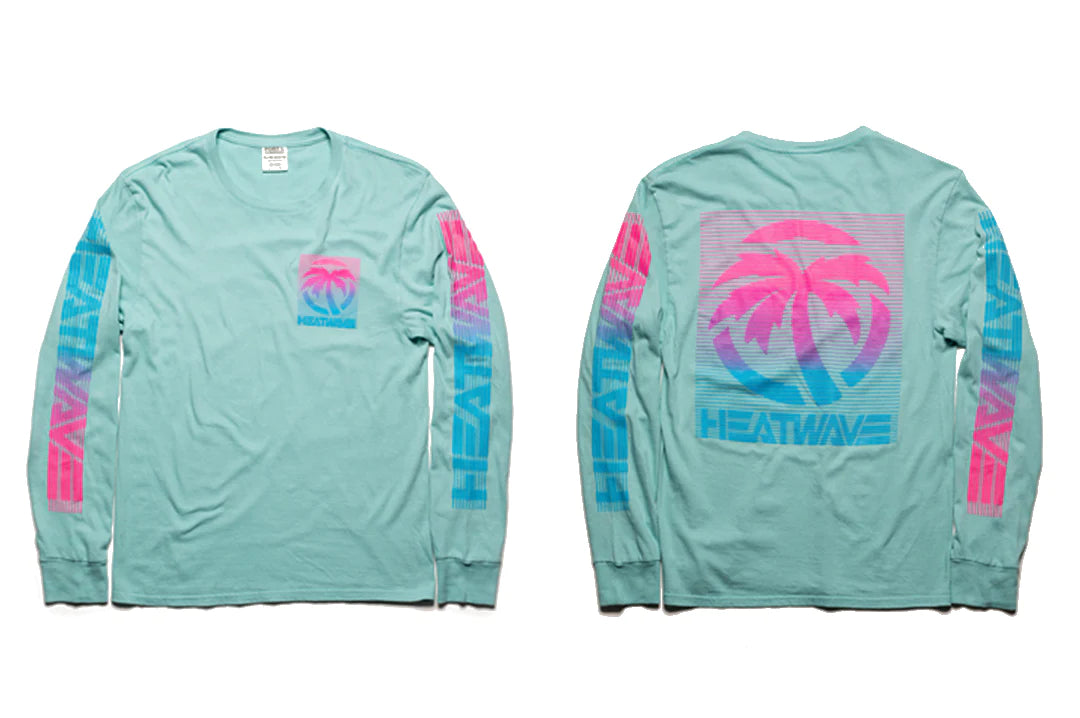 HWV LONG SLEEVE TEE: Moire Billboard