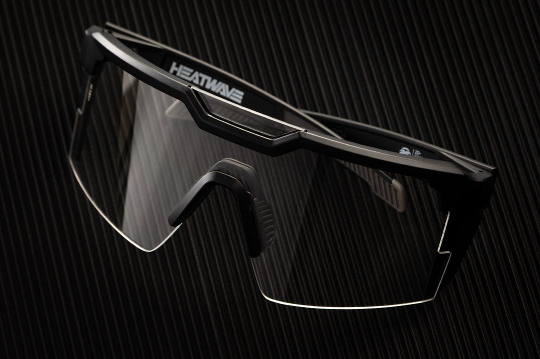 FUTURE TECH SUNGLASSES BLACK: Clear