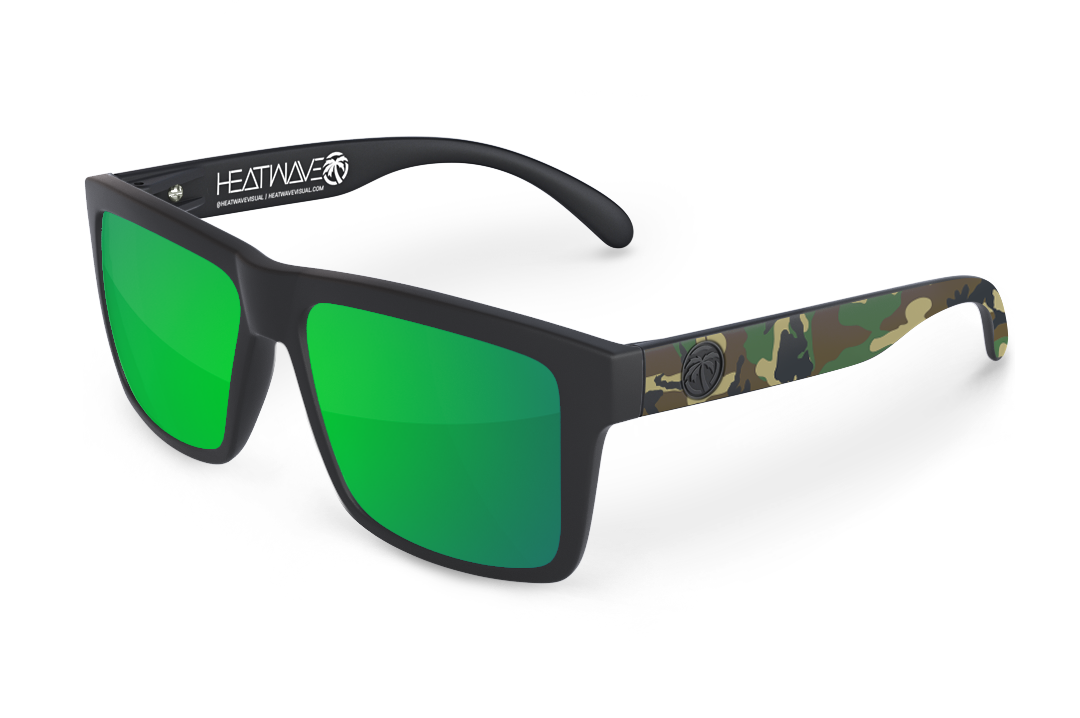 VISE SUNGLASSES: Woodland Camo x Piff