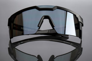 FUTURE TECH SUNGLASSES BLACK: Silver