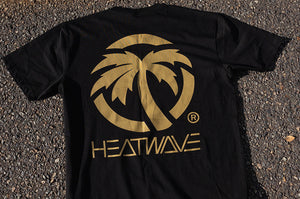 HWV GOLD ICON: Schwarzes T-Shirt