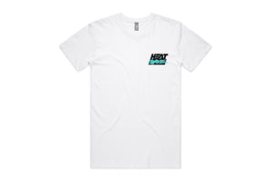 HWV WAVE: Weißes T-Shirt