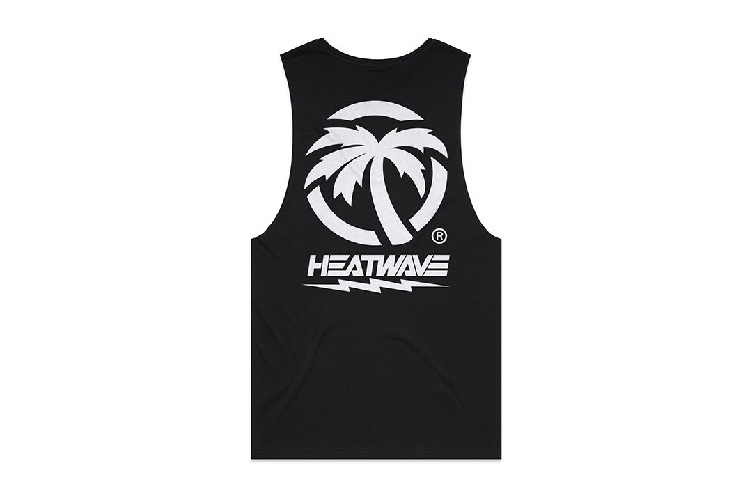HWV BLACK TANK: Bolt x White Icon