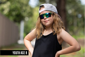 LAZER FACE SONNENBRILLE KINDER: Aqua Splash 