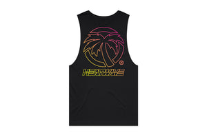 HWV ICON OUTLINE: Black Tank