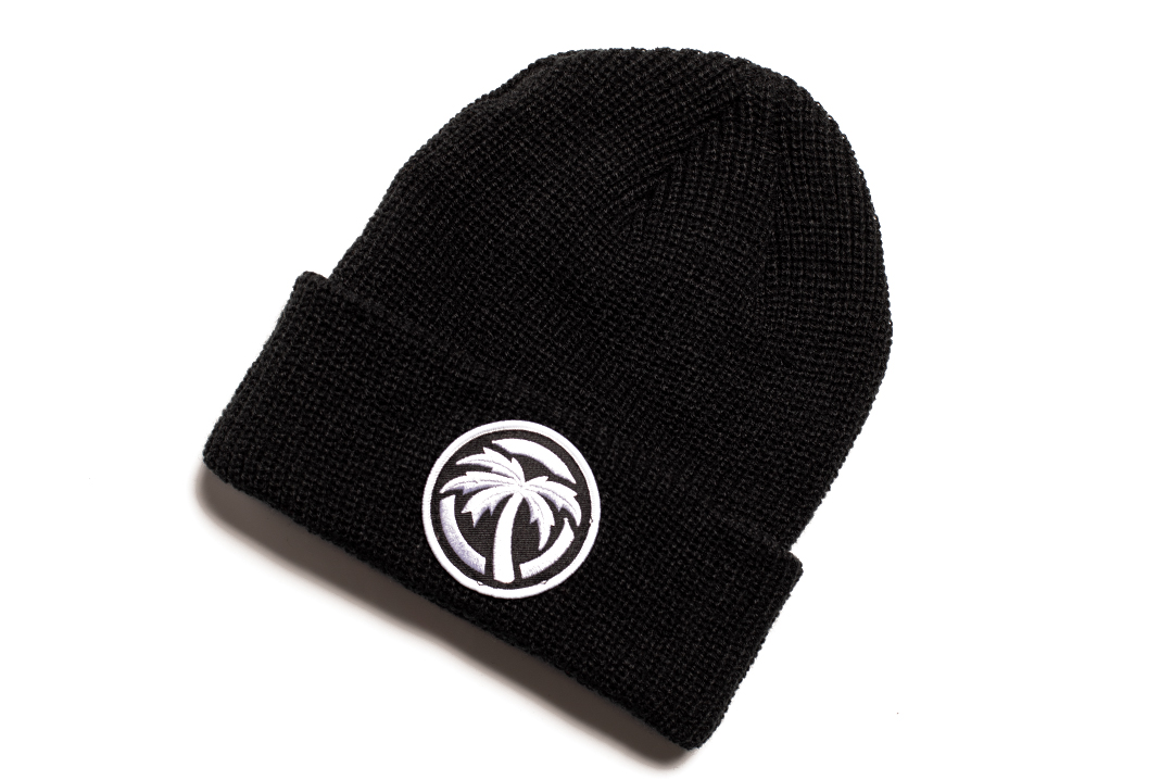 ICON KNIT BEANIE: Schwarz