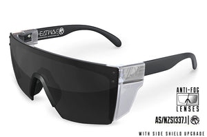 LAZER FACE SONNENBRILLE ANTI FOG: Schwarz