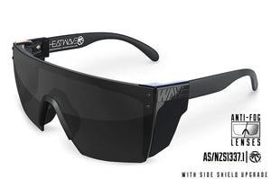 LAZER FACE SUNGLASSES ANTI FOG: Black