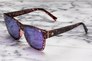 MARILYN-SONNENBRILLE: Pink Tortoise x Ultra Violet