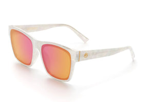 MARILYN SUNGLASSES: Pearl Frame x Fuscia