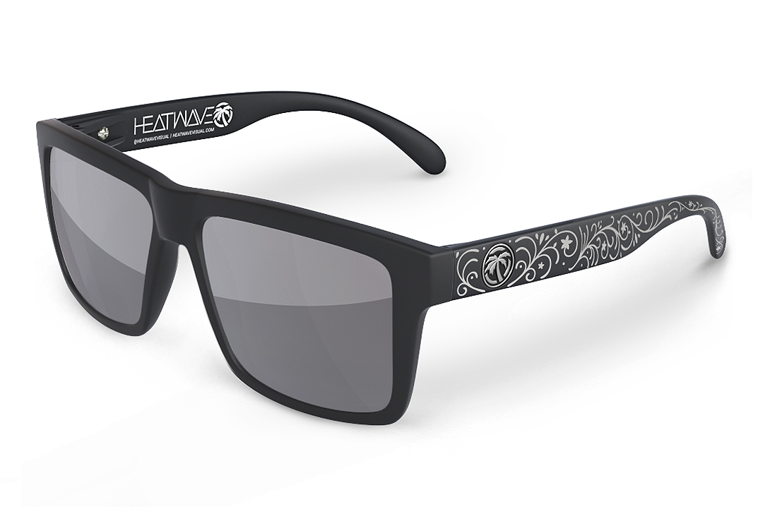 VISE SUNGLASSES: Silver Spurs