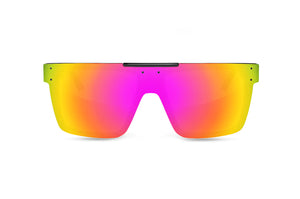 QUATRO-SONNENBRILLE: Neon Metal Customs