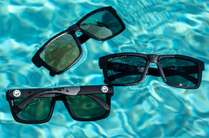 XL VISE H20 FLOATING SUNGLASSES: Black