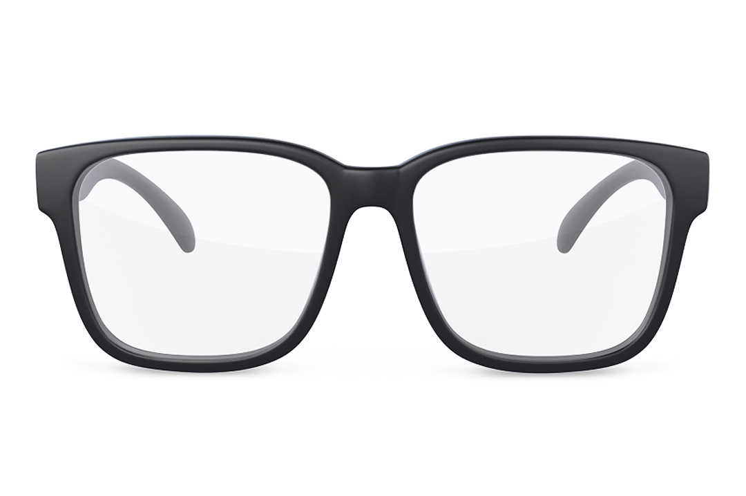 APOLLO SUNGLASSES: Black Clear Lens