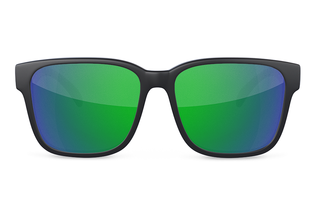 APOLLO SUNGLASSES: Black Piff Lens