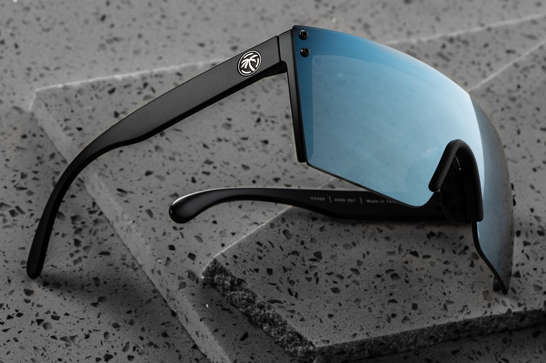 LAZER FACE SONNENBRILLE: Arctic Chrome