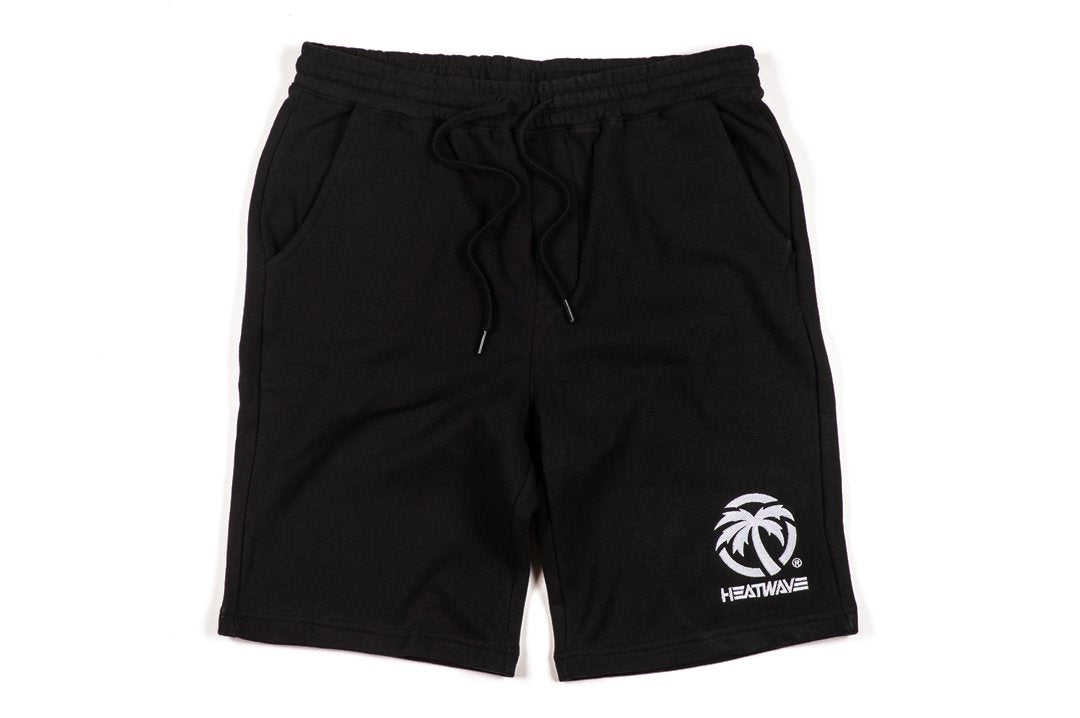HWV SHORTS: Palm Black Mesh
