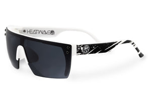 LAZER FACE SUNGLASSES KIDS: Black Splash