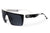 LAZER FACE SUNGLASSES KIDS: Black Splash