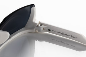LAZER FACE SUNGLASSES KIDS: Black Splash