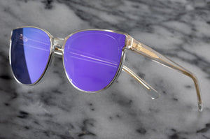 CARAT SUNGLASSES: Clear Frame x Ultra Violet