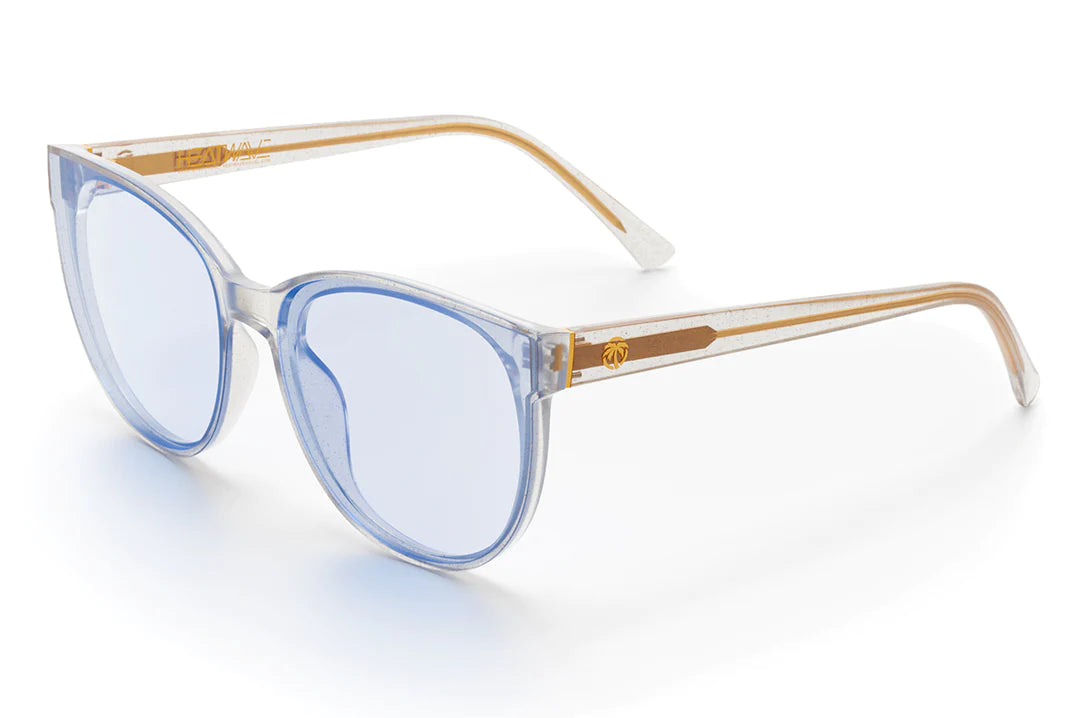 CARAT SUNGLASSES: Clear Frame x Bluelight Blocking