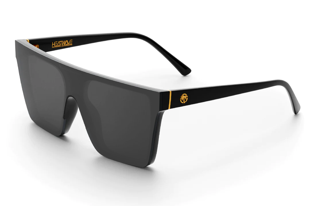 CLARITY SUNGLASSES: Black Frame x Silver
