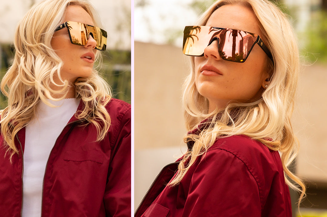 Rose gold sunglasses australia cheap