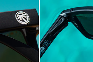XL VISE H20 FLOATING SUNGLASSES: Black
