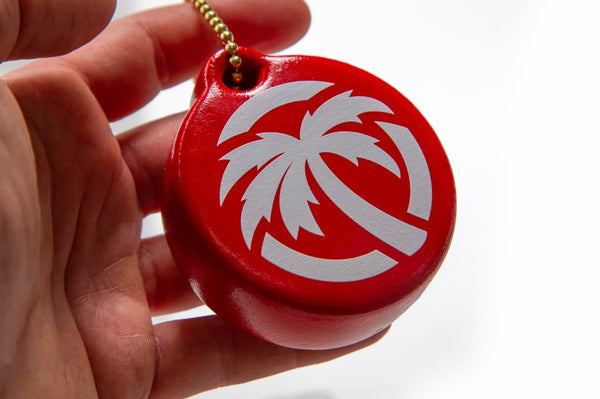 Palm Icon Foam Keychain - Heat Wave Visual Australia