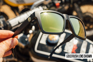 XL VISE SUNGLASSES: Gold Rush