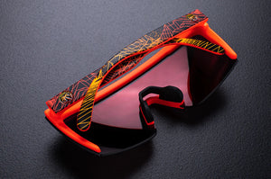 LAZER FACE SUNGLASSES: Gridwave Customs x Firestorm