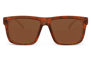 XL VISE SUNGLASSES: Tortoise x Brown Lurk