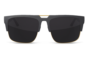 INTERNATIONALE SONNENBRILLEN: Schwarz x Gold 