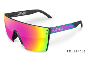 LAZER FACE SUNGLASSES: Neon Metal Customs