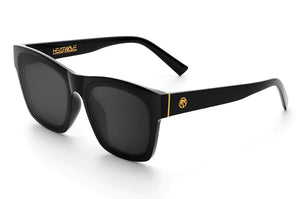 MARILYN SUNGLASSES: Black Frame x Black