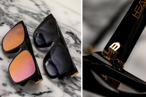 MARILYN SUNGLASSES: Black Frame x Black