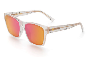 MARILYN-SONNENBRILLE: Marmorrahmen x Roségold