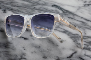 MARILYN SUNGLASSES: Marble Frame x Purple Rain