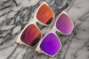 MARILYN SUNGLASSES: Pearl Frame x Fuscia