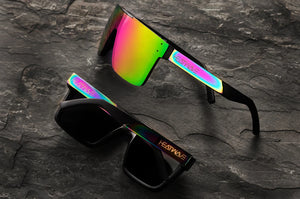 QUATRO SUNGLASSES: Neon Metal Customs