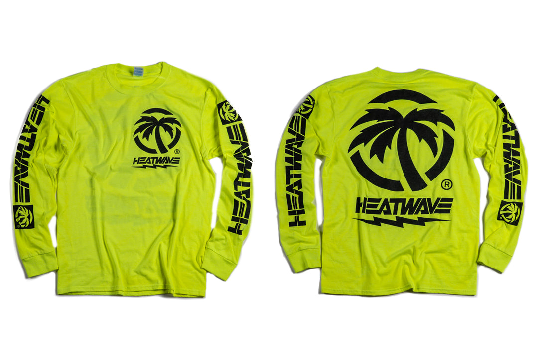 HWV LONG SLEEVE TEE: Hi-Vis Bolt