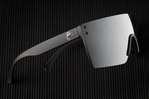 LAZER FACE SONNENBRILLE: Silber