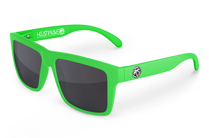 VISE SUNGLASSES: Moto Green x Black