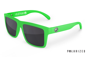 VISE SUNGLASSES: Moto Green x Black